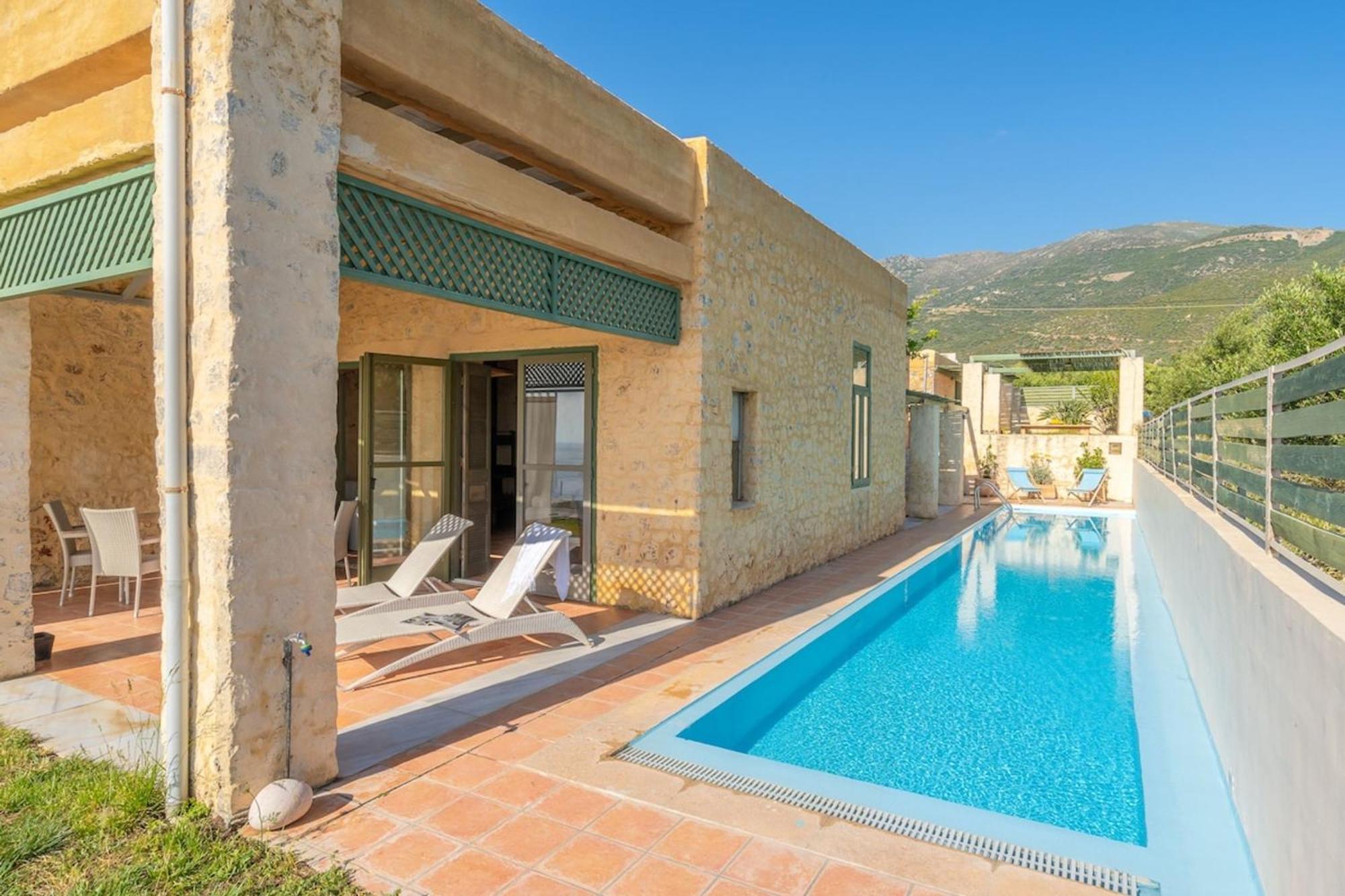 Villa Mediterranea, With Heated Pool Livadia  Exterior photo